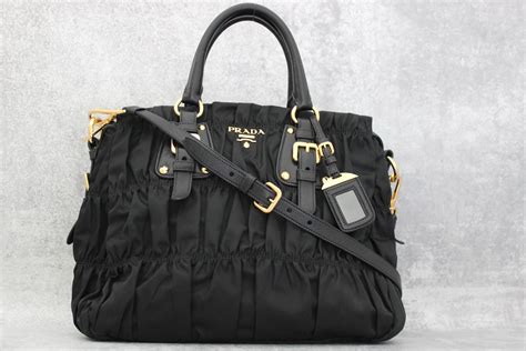 prada ruched bag